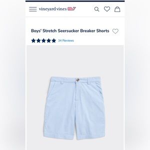 New without tags Vineyard Vines boy shorts size 16